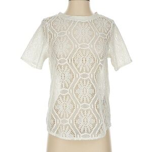 Elegant White Lace Top
